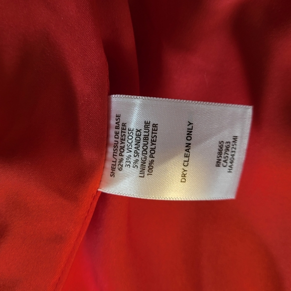 Halogen Open Front Red Blazer Size M - Picture 6 of 10